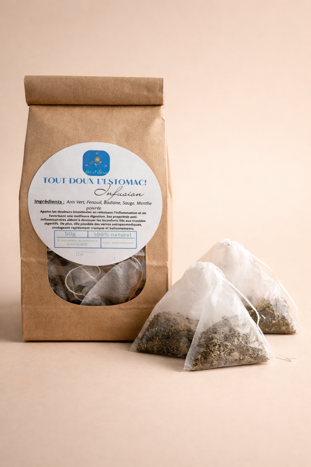 Sachet Individuel TOUT DOUX L'ESTOMAC