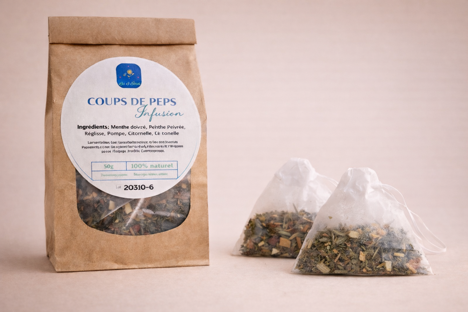 Sachet Individuel COUP DE PEPS - Rooibos