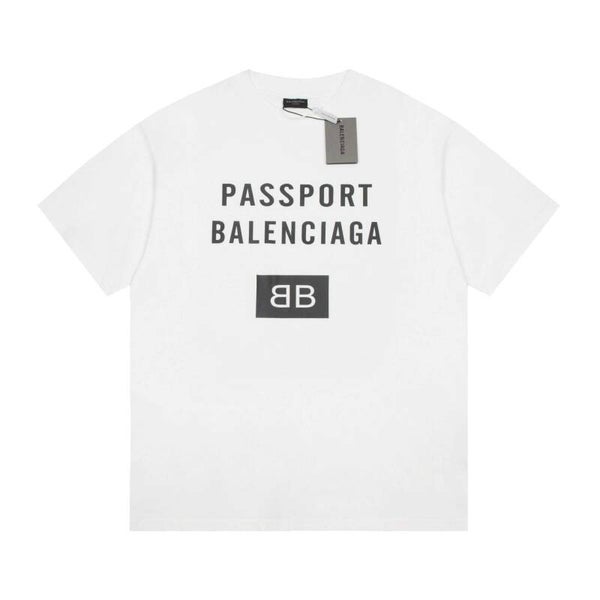 WHITE Balenciaga Passport Shirt