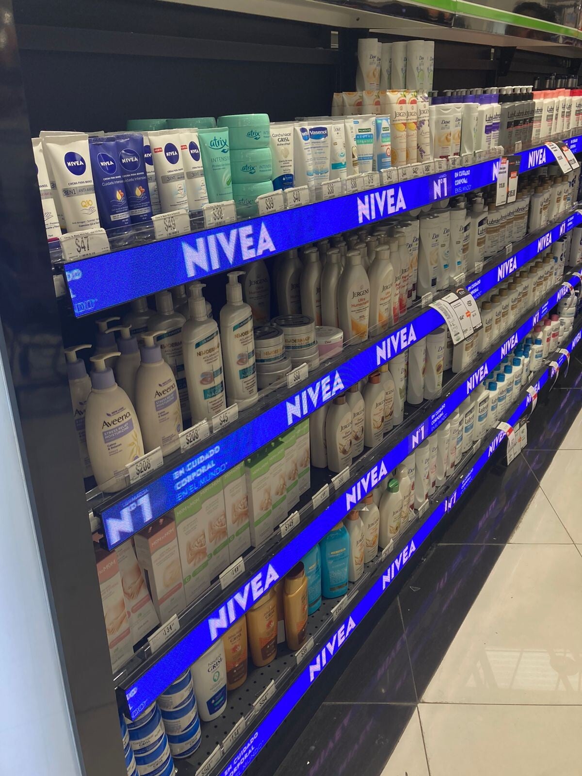 Contacto Lab Zone Display