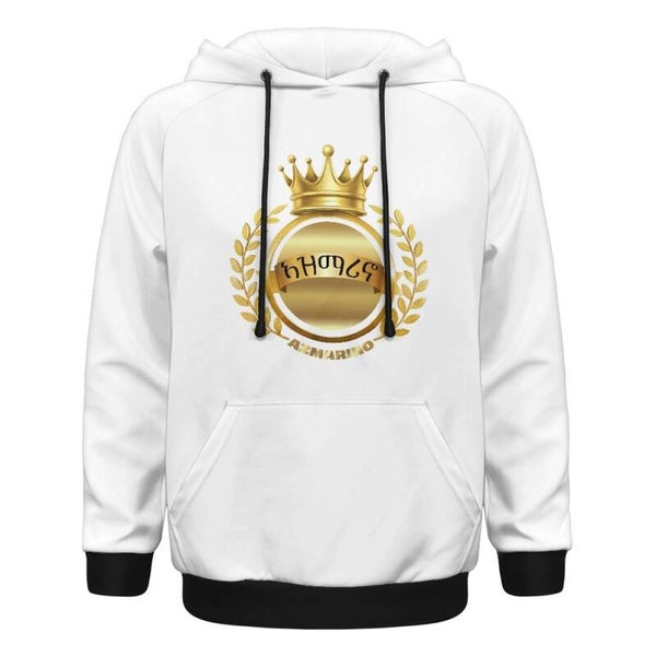 Asmarino Men's Raglan Hooded Sweatshirt