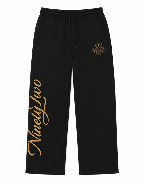 NinetyTwo Signature Sweatpants – Black