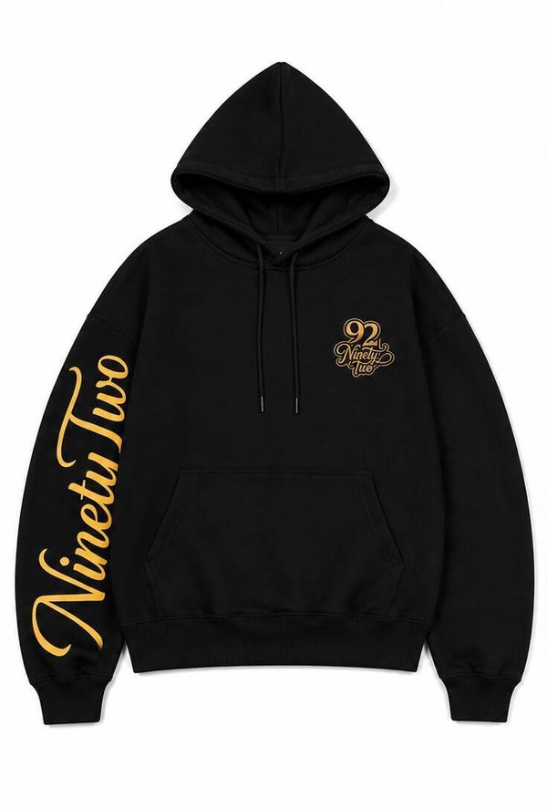 NinetyTwo Signature Hoodie – Black