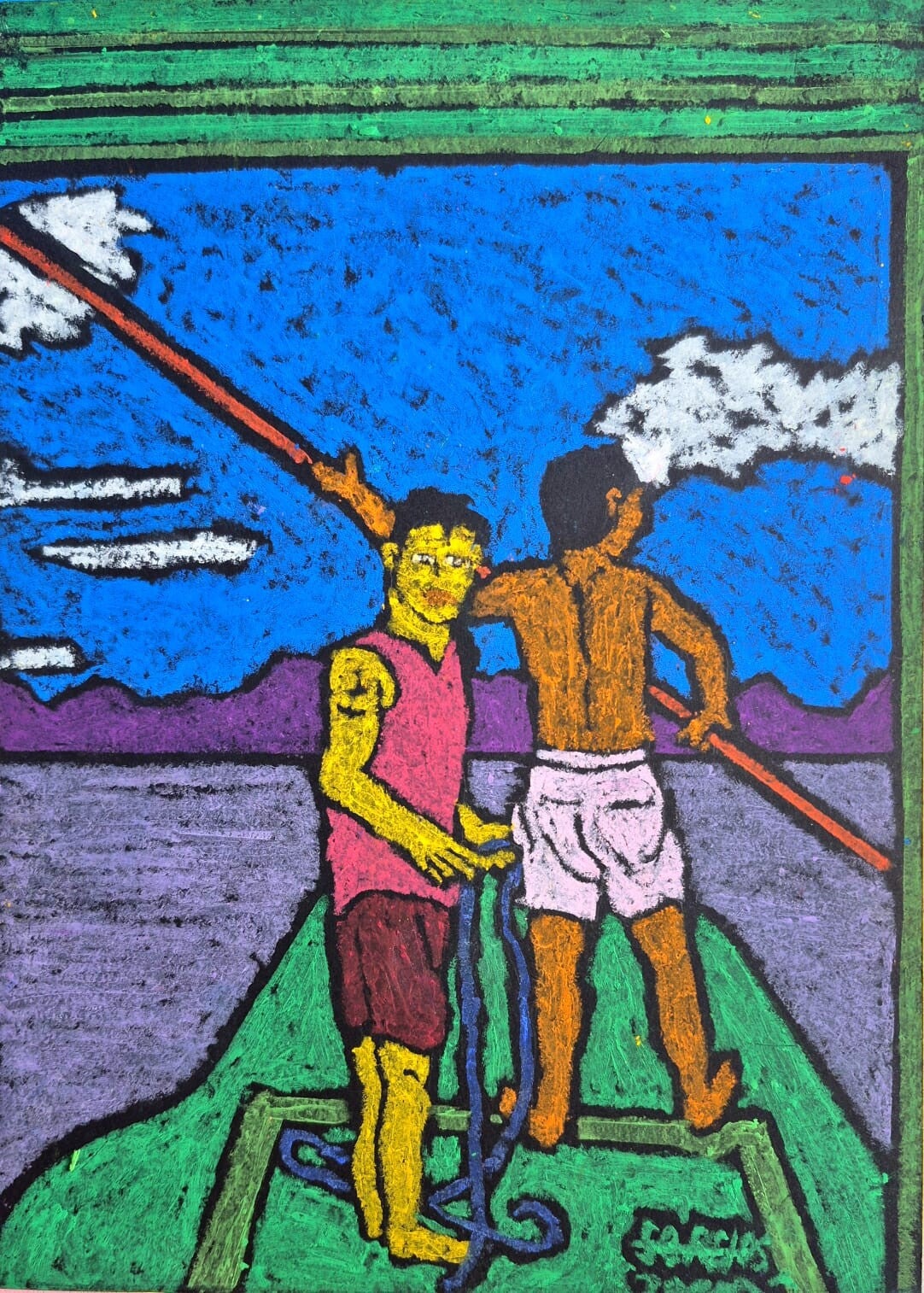 Fils de la mer philippine