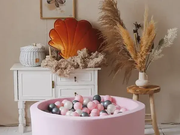 Moje. Ballenbad 90x40 cm incl. ballen PINK