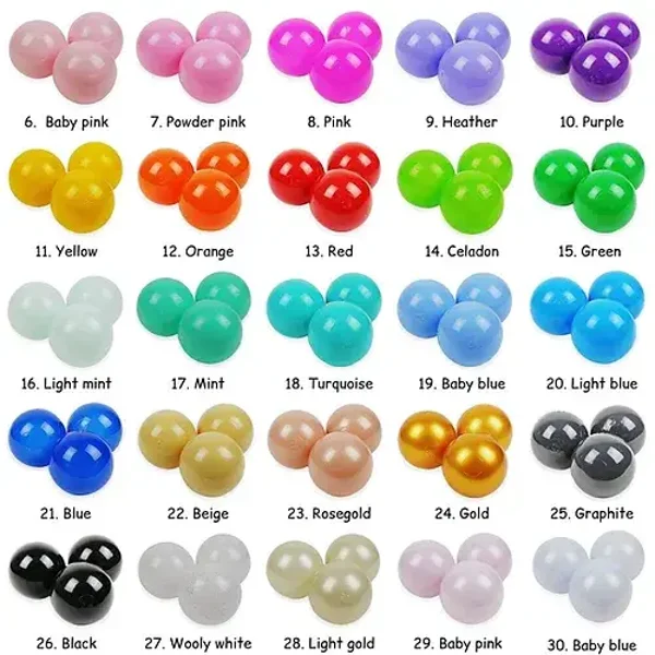 Moje Ballen bad ballen. € 19,90 is de prijs vanaf 50 ballen.