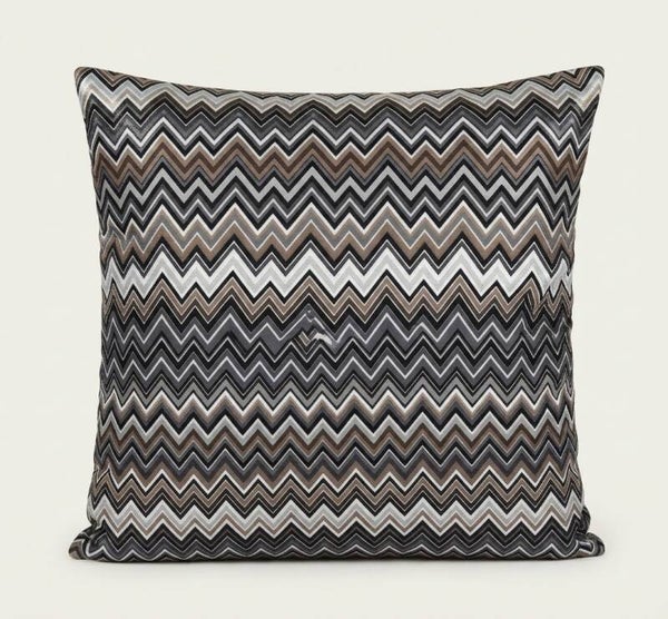 Luxe Velours Sierkussen Zigzag – 45x45 cm