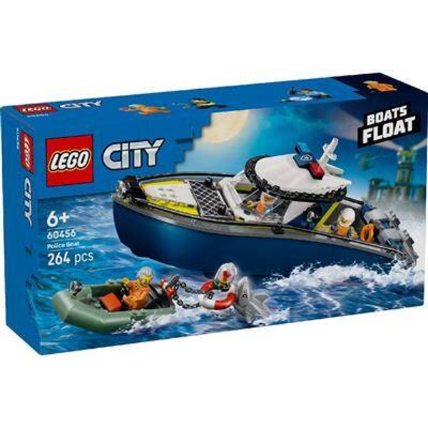 Lego 60456 City Police Achtervolging Politieboot
