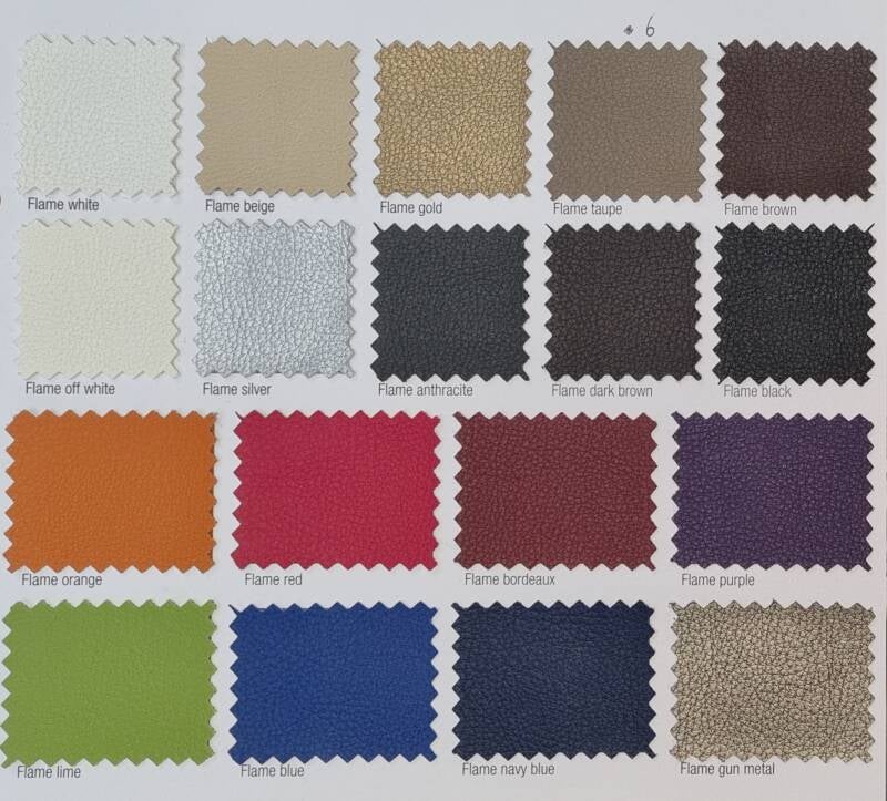 Flame Skaileer  en Old Flame voor uw kussens. De prijs is per strekkende meter. de stof is ca. 140cm breed.