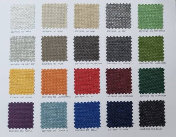 Southend sunproof out-door stof voor uw loungekussens .De prijs is per strekkende meter. de stof is ca. 150cm breed.