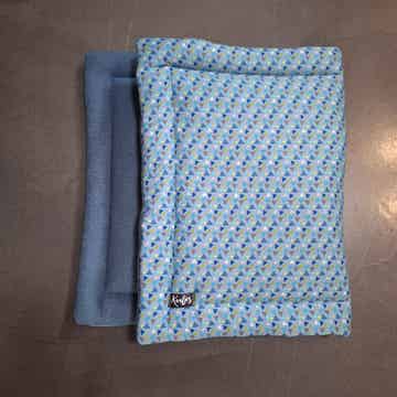 2x1: Blauw Geometrisch / Blauw