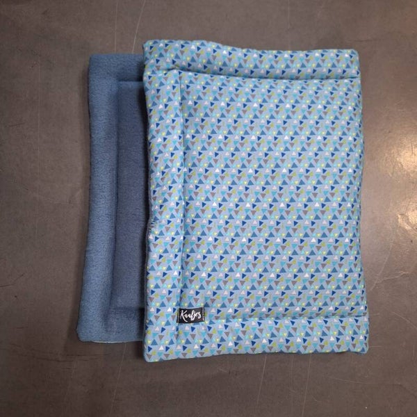 2x1: Blauw Geometrisch / Blauw