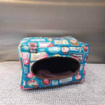 Kaafjes Cave: Romantische Print / Bruin