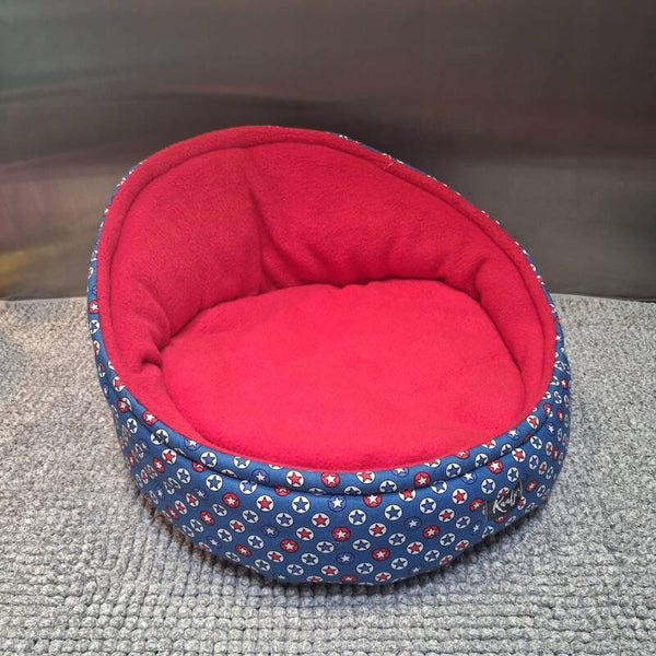 Demi's Mandje: Blauw Sterren / Rood