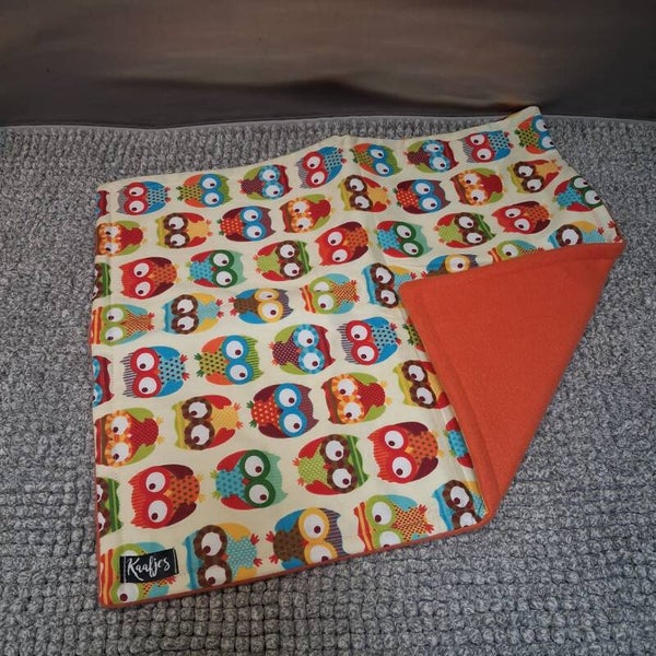 Knuffellap: Uiltjes / Oranje