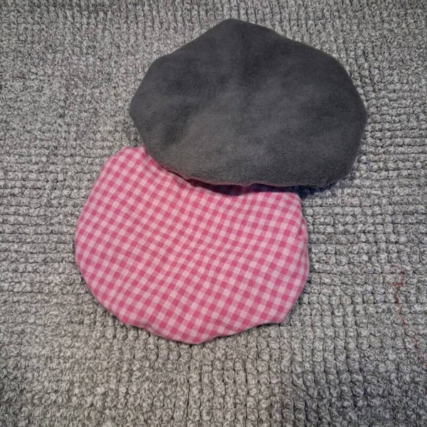 I/S Hoesje: Roze Ruit / Antraciet