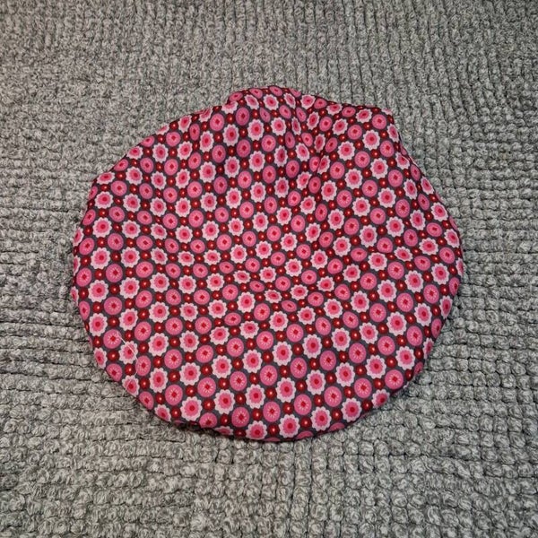 Snuggle-XL Hoesje: Roze Bloemenprint / Bordeaux
