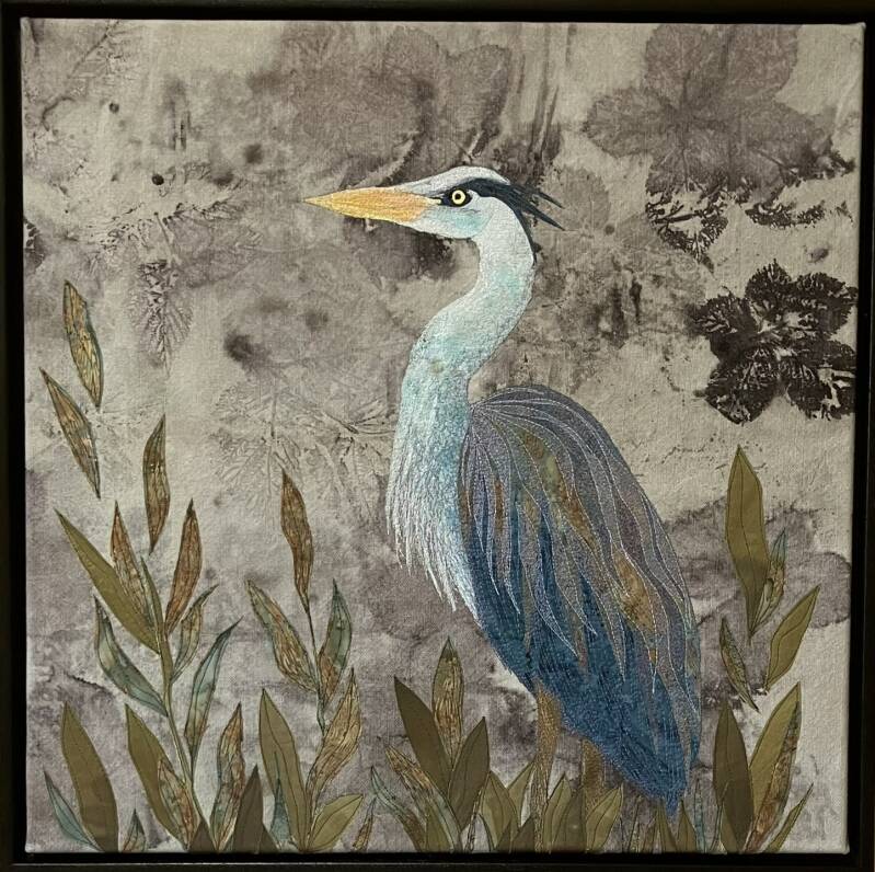 Blue heron - available