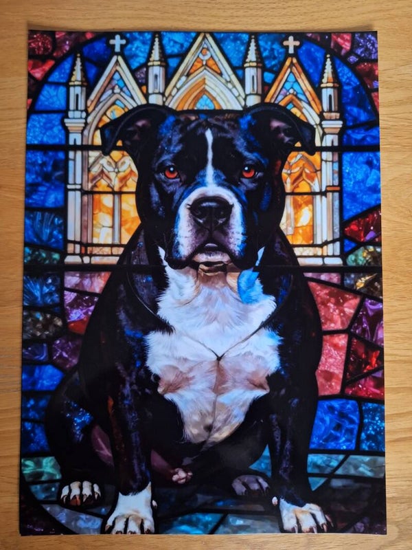 Staffordshire Bull Terrier - A4 Prints
