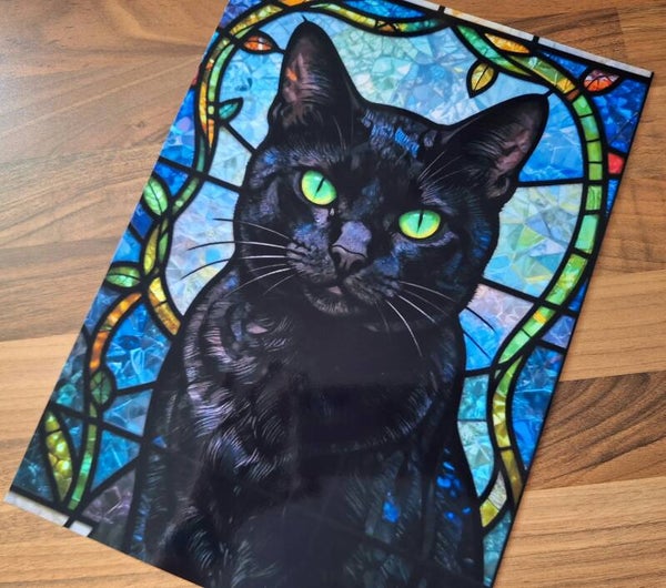 Black Cat - A4 Prints