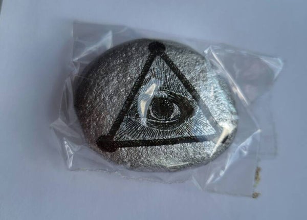 All Seeing Eye - Pebble Art
