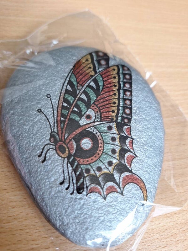 Butterfly - Pebble Art