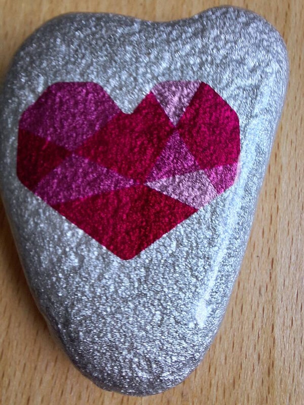 Heart of Hearts - Pebble Art