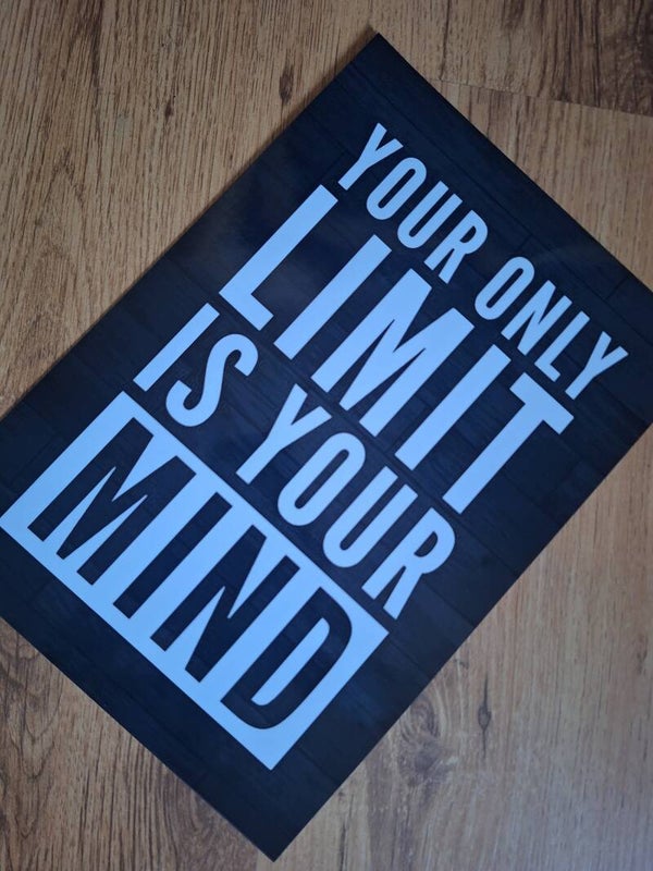 Motivational Quote - A4 Prints