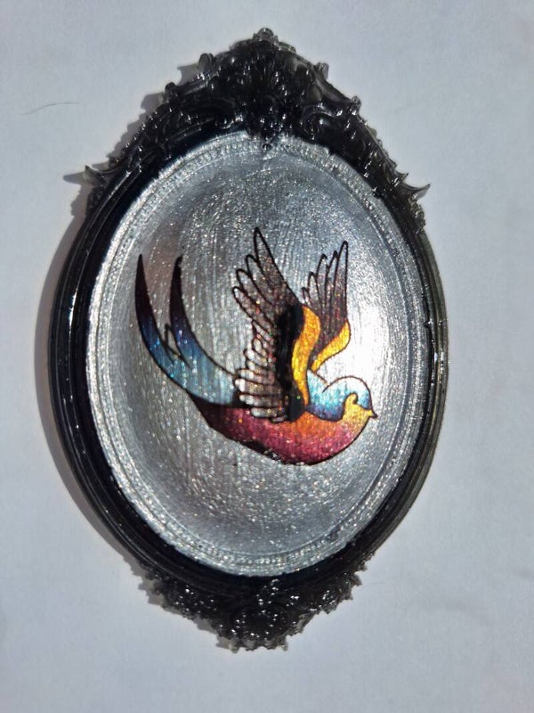 Traditional Tattoo Swallow Wall Filler - Resin Art