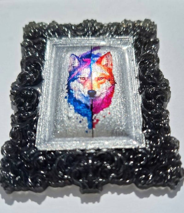 Wolf - Resin Art Wall Filler