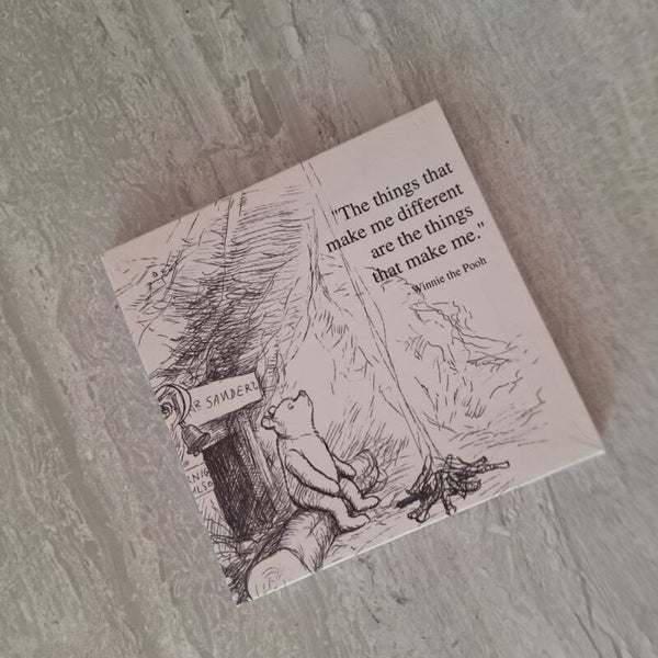 💜💜💜 Winnie The Pooh Canvas