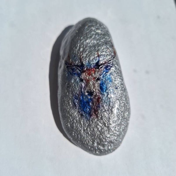 Deer - Pebble Art