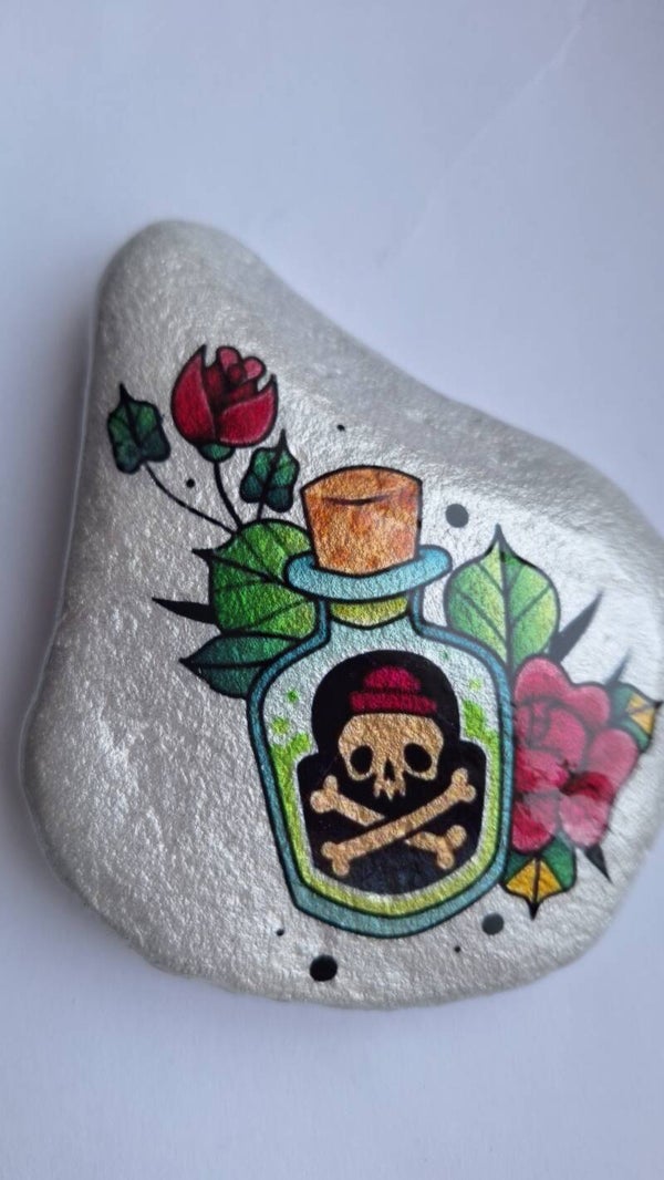 Potion Bottle - Pebble Art