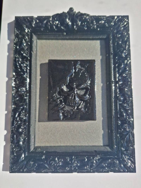 Skull Wall Filler 3D - Resin Art