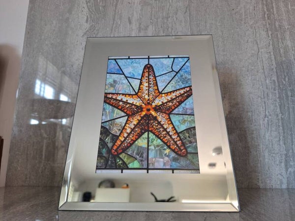 💜💜💜💜 Starfish Mirror Frame