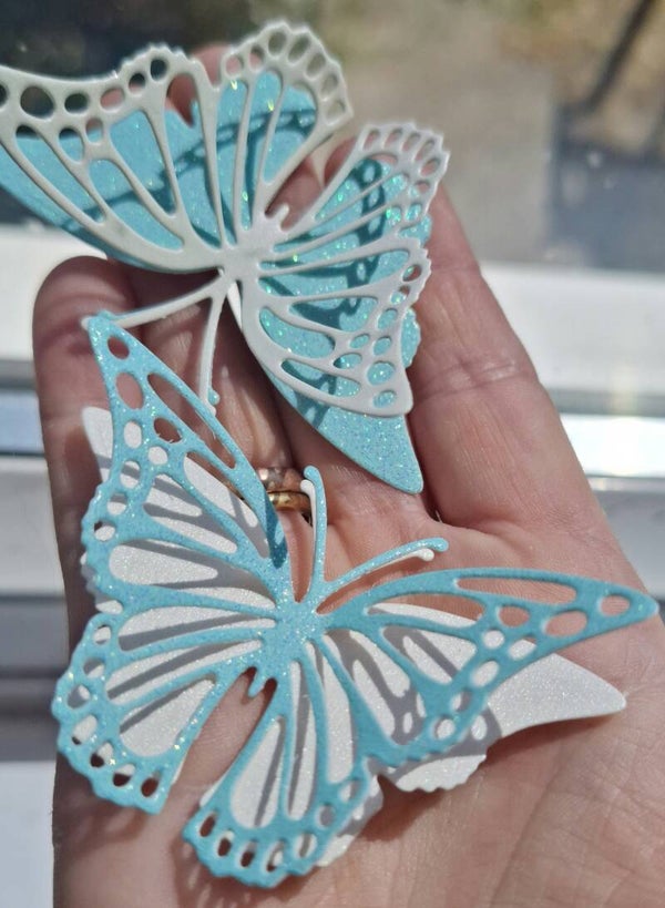 3D Butterflies - Card Embellishments