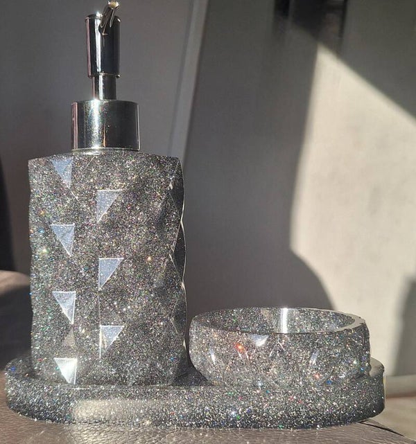 Bathroom Set - Resin Art