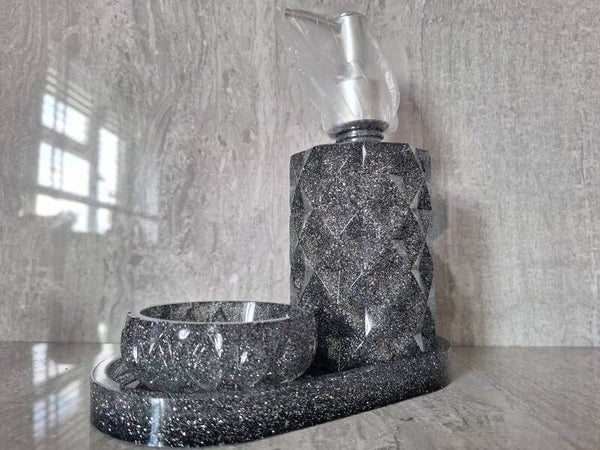 Bathroom Set - Resin Art