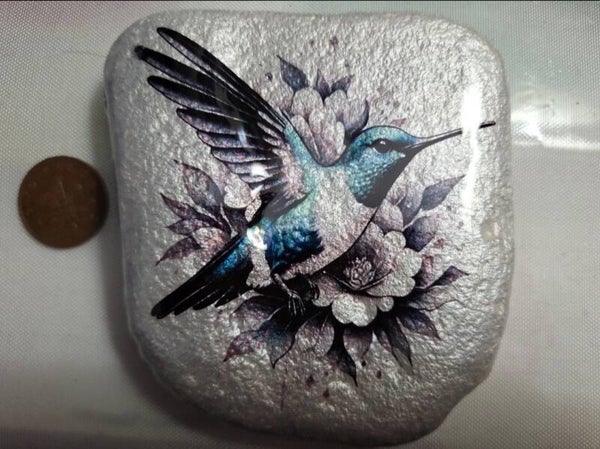 Hummingbird - Pebble Art