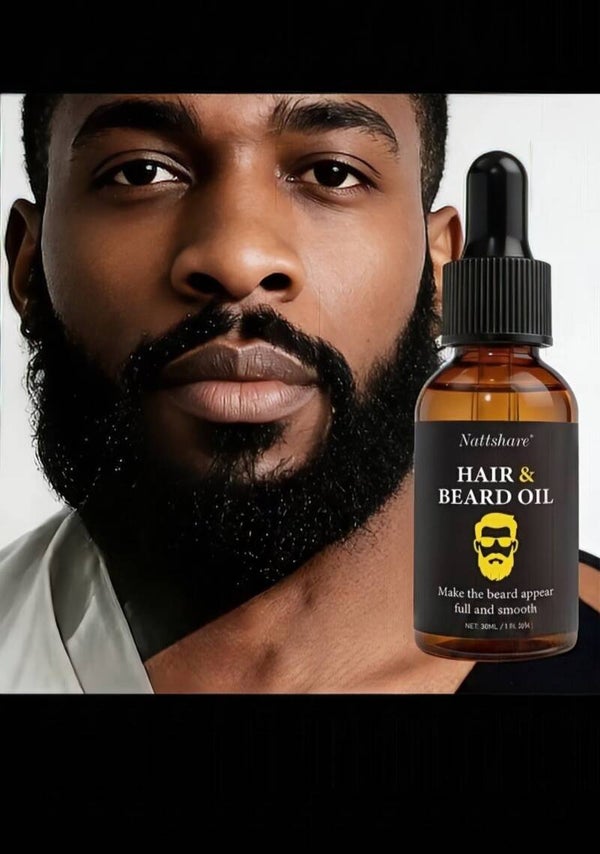 huile pour barbe et cheveux
