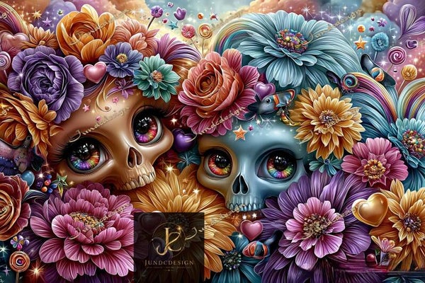 Diamond Painting „Blumenhüter“ XXL Edition Created byManuVany A.i