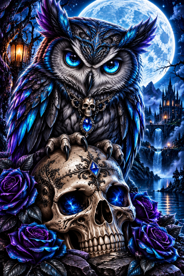 Diamond Painting“Blue Moon“