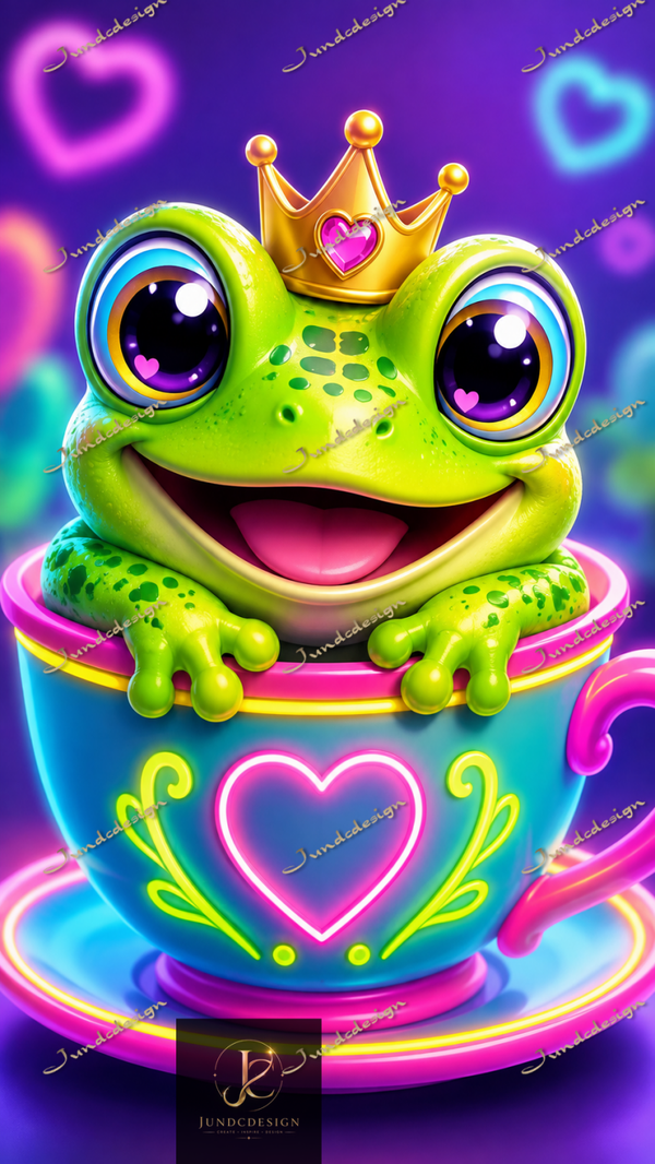 Diamond Painting „ Froschkönig“