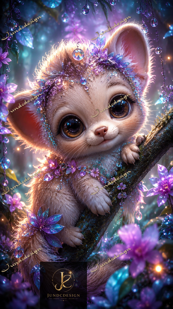 Diamond Painting „Nachtblüte“