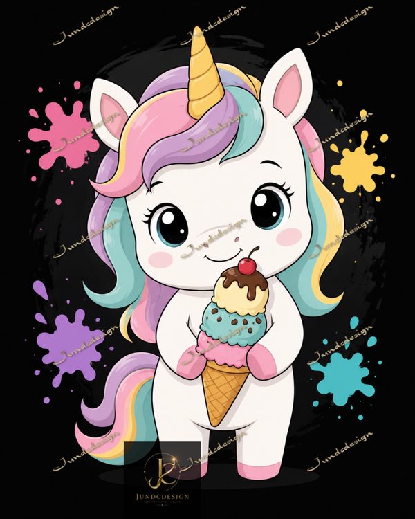 Diamond Painting Little Cuties“Einhorn“