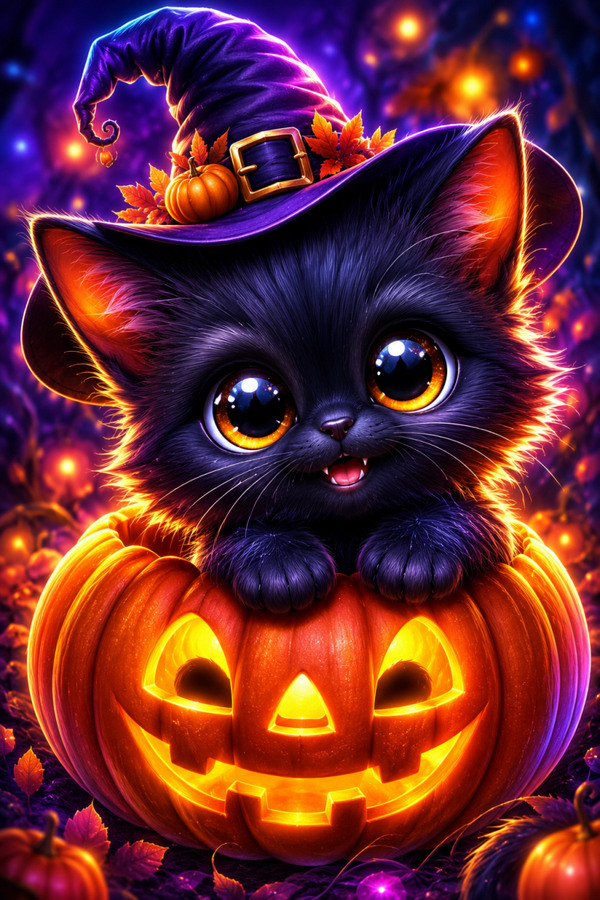 Diamond Painting „Pumpkin Spell“