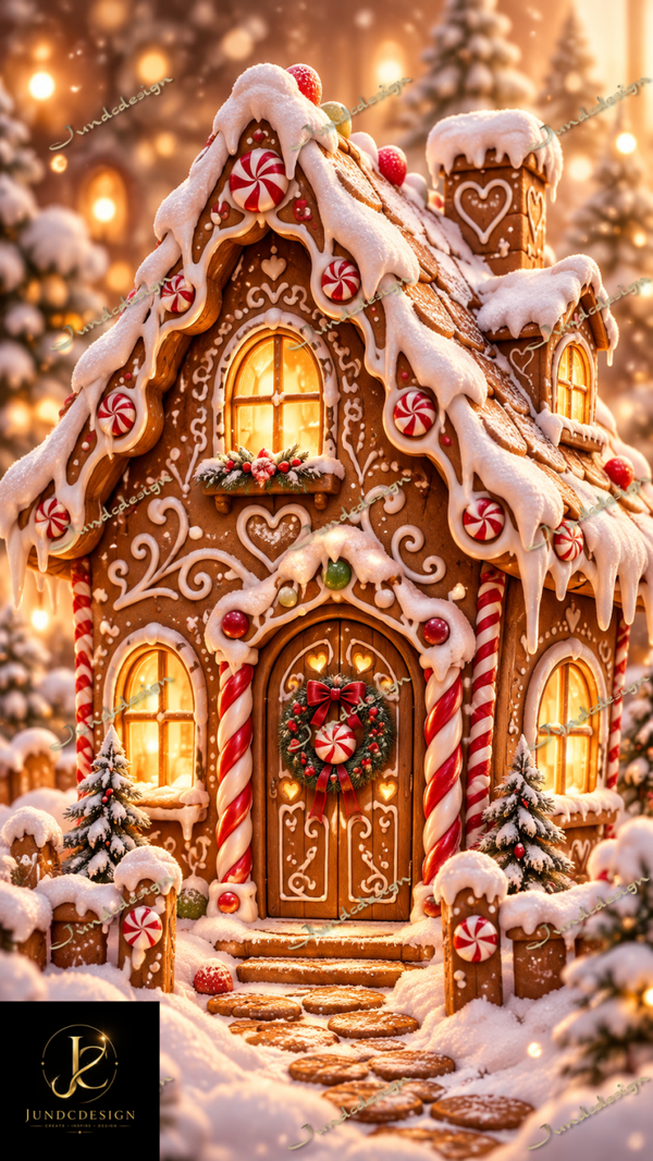 Diamond Painting“Candy House“ 60x100 cm