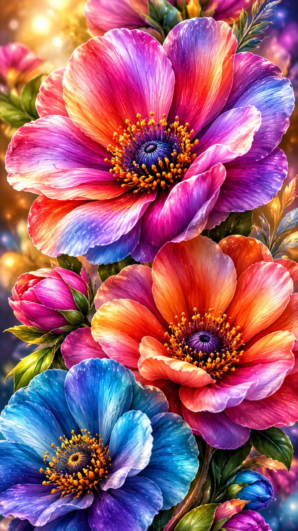 Diamond Painting „Farbentanz“