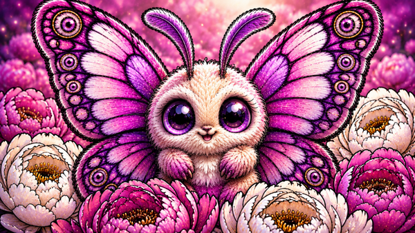 Diamond Painting „Pfingstrose“