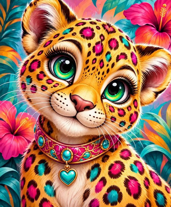 Diamond Painting"Leo" 60x75 cm